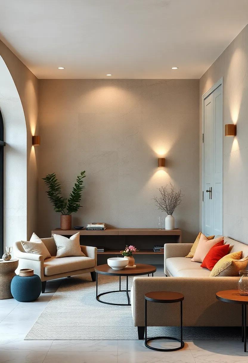 Use wall sconces with a muted finish to⁤ add subtle elegance and enhance ⁣the atmospheric quality of your ‌space