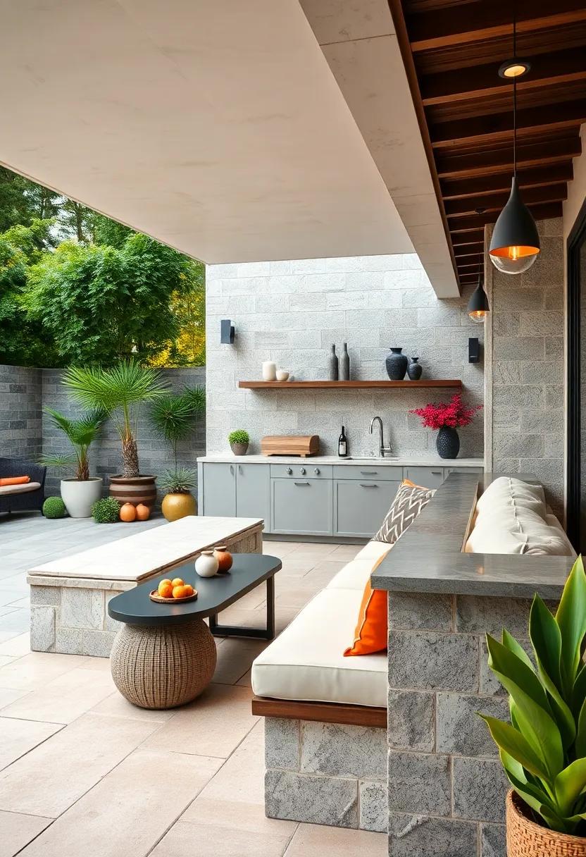 Comfortable Seating: Opt ⁤for cushioned seating with weatherproof fabrics to enhance comfort ​during long ⁣outdoor gatherings