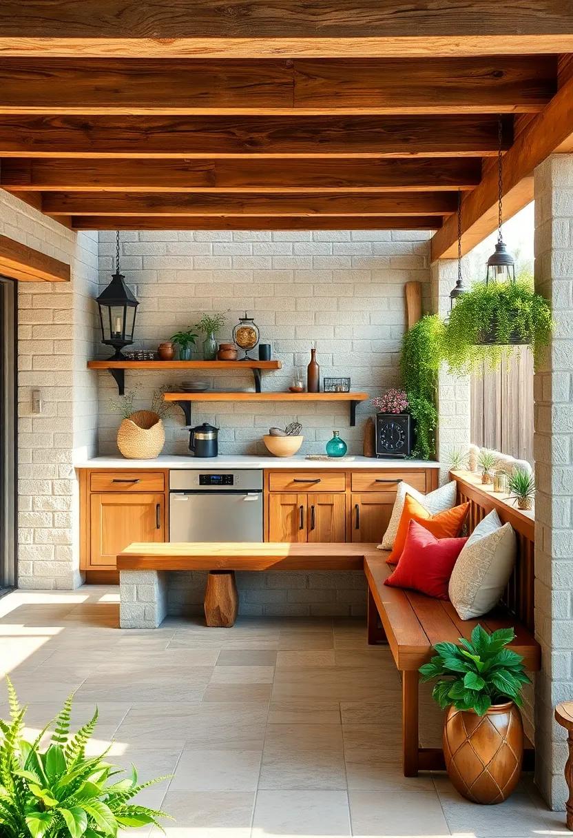 Rustic Farmhouse ​Vibe: Embrace⁢ a⁢ rustic aesthetic with⁤ reclaimed wood or vintage accents for a cozy⁣ farmhouse feel