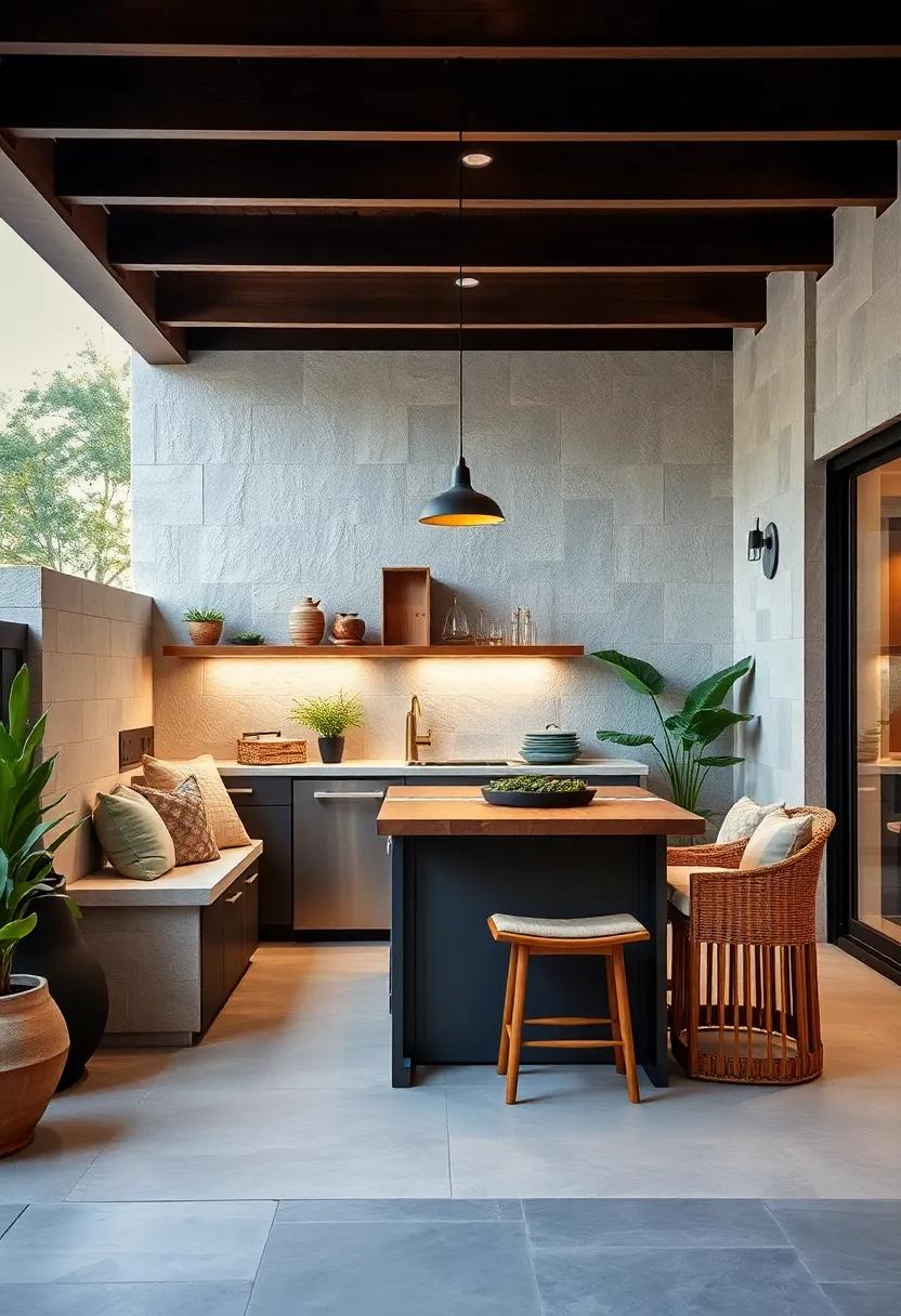 Weather-Resistant Materials: ​Choose durable,weather-resistant materials like stainless steel,teak,or stone‍ to ⁣ensure longevity against the elements