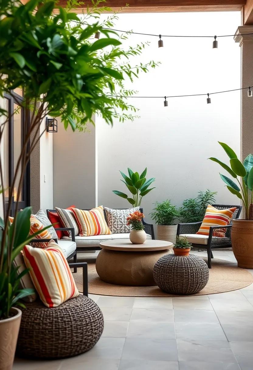 Add a pop of pattern: Incorporate​ striped ‌or floral⁤ designs in your⁣ cushions ⁣to ⁢infuse your patio⁤ with‍ personality and playfulness