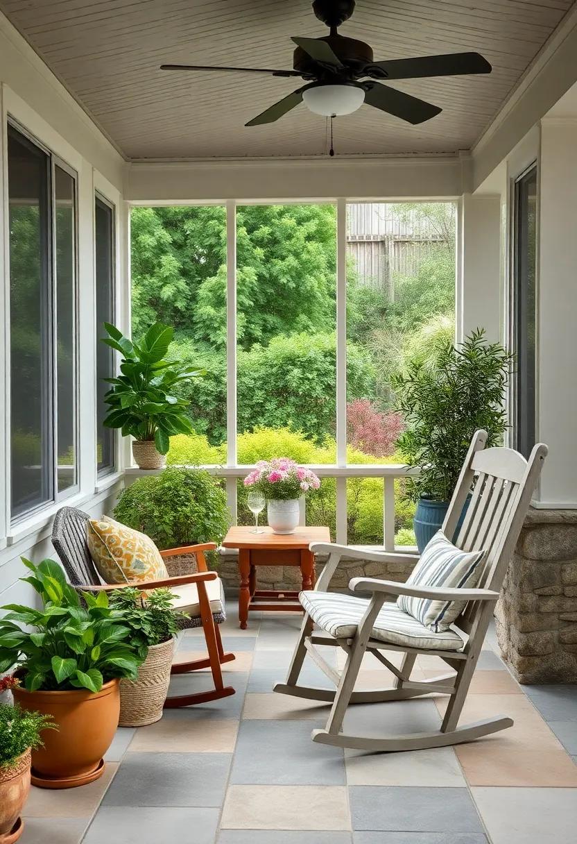 Antique Rocking Chairs: Add a ‌hint of ⁤quaint sophistication⁣ with antique⁢ rocking chairs, ideal for gentle swaying⁢ and⁤ relaxation