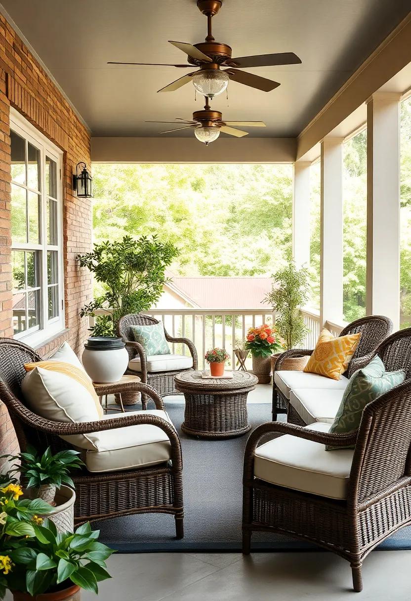 Wicker ⁣Furniture: Embrace the timeless⁣ charm⁤ of‍ wicker furniture, ⁢perfect for lounging on lazy afternoons