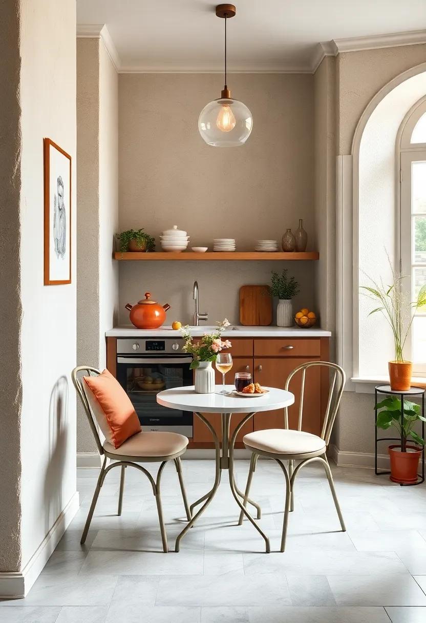 Bistro Set: Invest⁤ in a petite bistro set to give your kitchen a European charm, ‍perfect for enjoying breakfast or a glass of wine