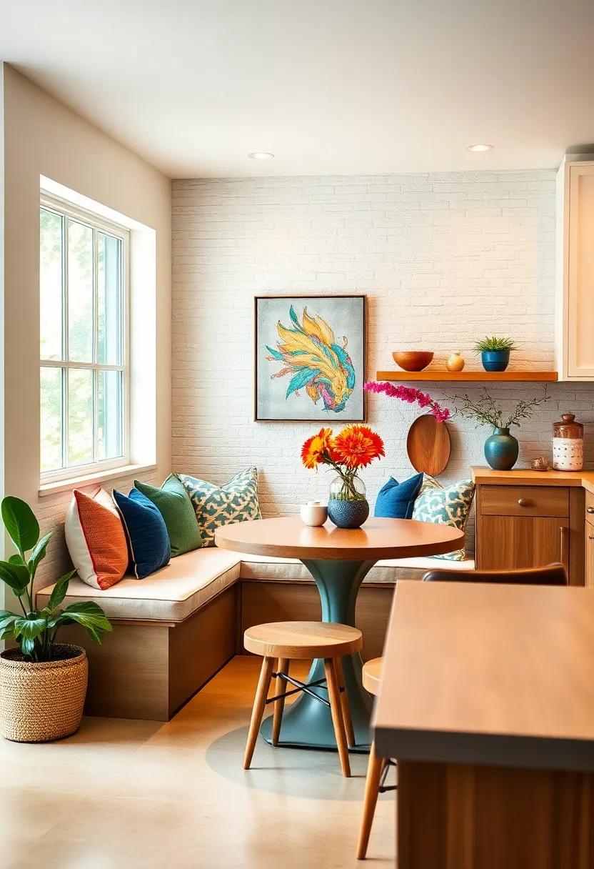 Corner Bench: ⁣Utilize ⁣an underused corner​ by building a cozy corner bench with ​cushions, perfect for⁢ family ⁣meals or‍ sipping coffee