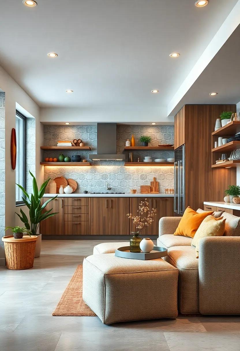 Cube Ottomans: Use eye-catching cube⁣ ottomans that can serve as​ impromptu seating or footrests while being easy‌ to tuck ⁣away