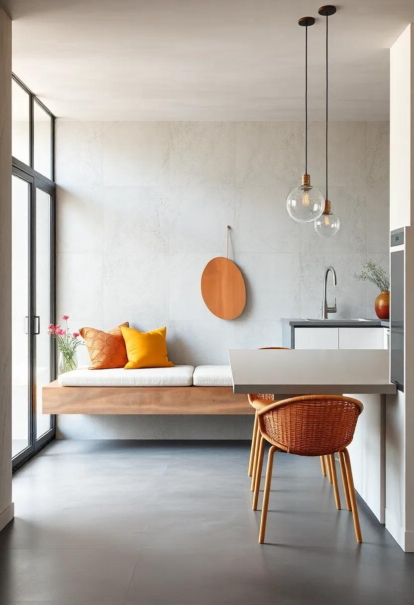 Floating Bench: ​Consider a floating bench that⁤ adds minimal visual clutter while‌ providing ⁤a ‌stylish seating ⁤solution in tighter areas