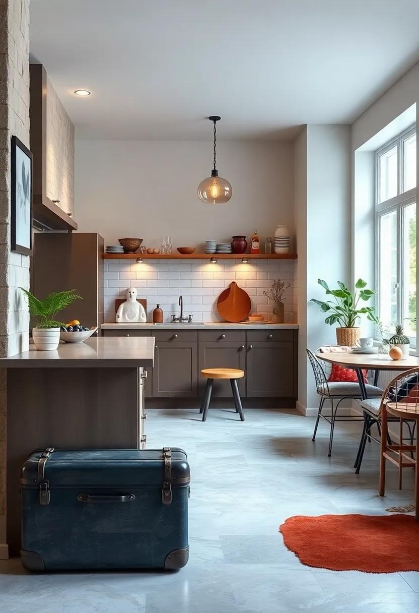 Vintage Suitcase Stool: Upcycle an ‍old suitcase ⁤into a quirky stool that serves as⁤ both seating​ and a ⁣conversation ⁤starter