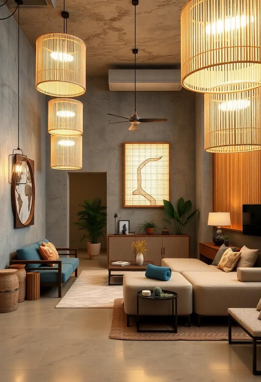 customizable Bamboo Light ⁣Panels – ‍Unique and‌ artistic light panels that⁤ allow you to ⁢arrange them according ⁣to your personal style