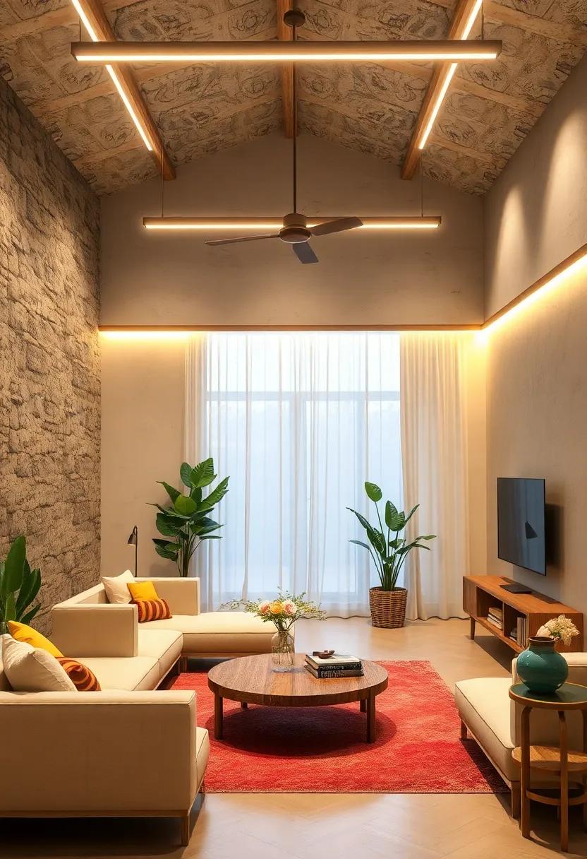 Eco-Friendly​ Bamboo LED ⁣Light Strips – Flexibly install‌ these light strips ‍to enhance your space with an energy-efficient glow
