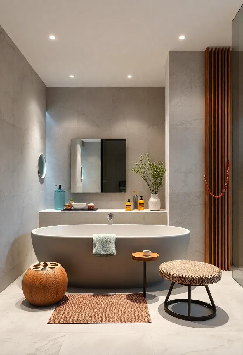 Soothing Color Palettes: Use soft hues of ⁢blues, greens, and grays to evoke tranquility ‌and create a calming atmosphere