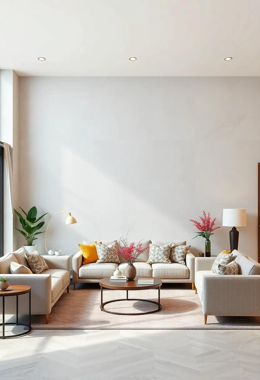 25 Creative Wall Decals to Transform Your Living Room Décor Effortlessly
