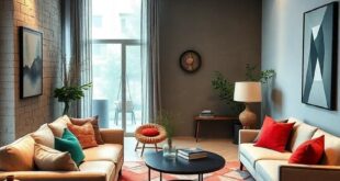 27 Inspiring Ways to Style an Eclectic Living Room with Geometric Rugs