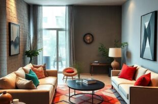 27 Inspiring Ways to Style an Eclectic Living Room with Geometric Rugs