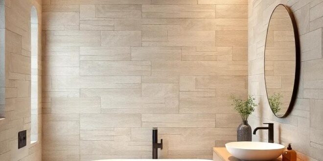26 Stunning Natural Stone Wall Tile Designs to Transform Your Bathroom