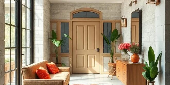 29 Charming Grandmillennial Entryways Adorned with Floral Rugs for a Timeless Touch