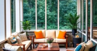 27 Stylish Small Screened Porch Ideas Featuring Space-Saving Foldable Furniture
