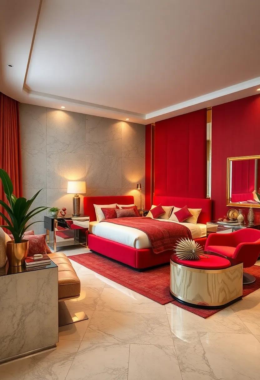 Celebrate the bold designs‍ of Art Deco with ⁤contrasting rich colors against sleek reflective surfaces, merging⁤ the past and present in stunning cohesion