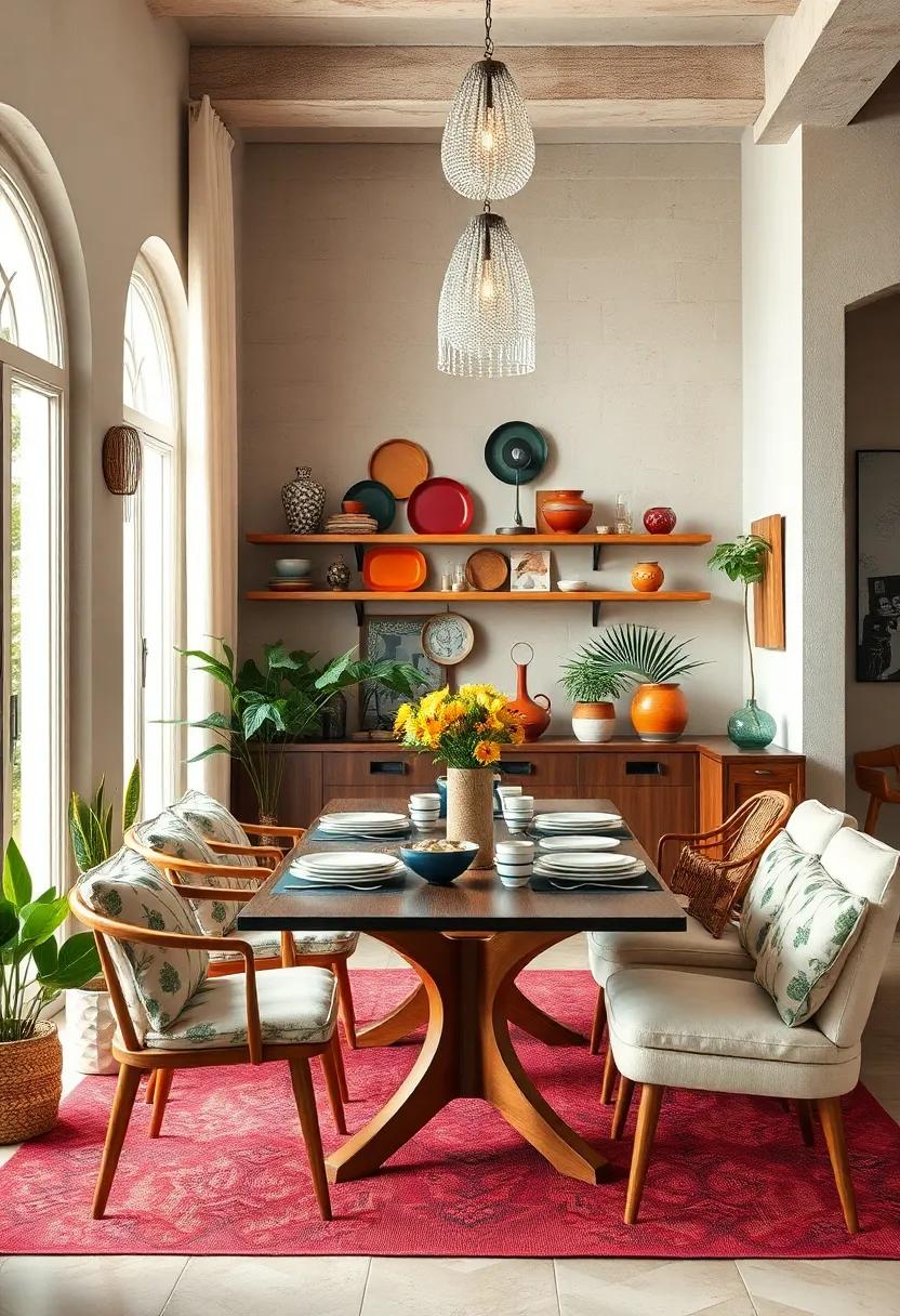 Curate Vintage Tableware: ⁣Collect and display retro‌ dinnerware for an eclectic⁣ dining ⁢setup that sparks conversation and nostalgia