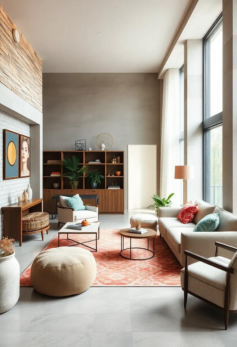 Play with ⁣Proportions: Mix scale and size by ⁣integrating oversized contemporary furniture with ⁤smaller, ⁢intricate vintage ⁣items
