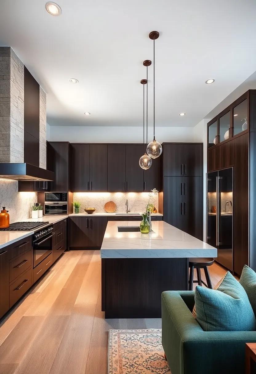 Elevated Kitchen Islands: dream big with espresso kitchen islands that‌ serve as both a culinary workspace and ⁤a stylish gathering spot for family and friends