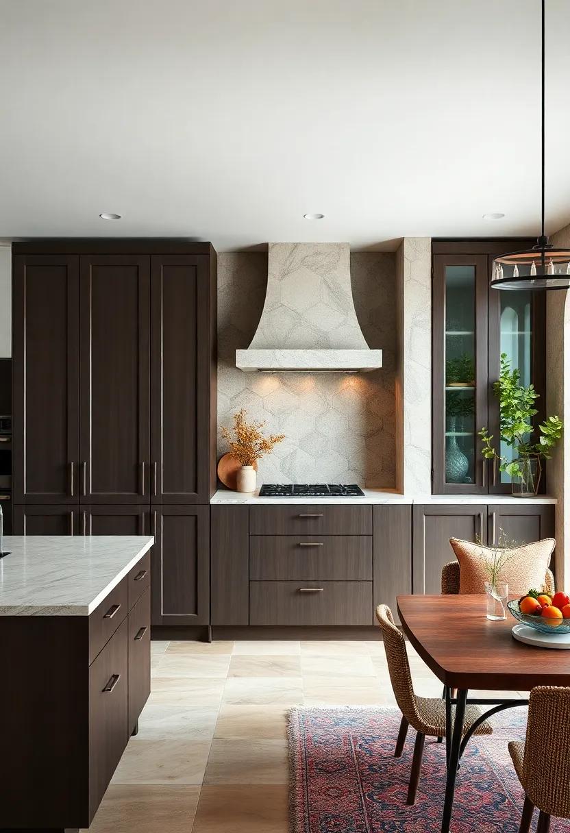 Mediterranean Flair: Infuse your kitchen with ‍a Mediterranean ⁣vibe by pairing espresso cabinets with terracotta‌ or‍ colorful tiles​ for an inviting ⁢atmosphere