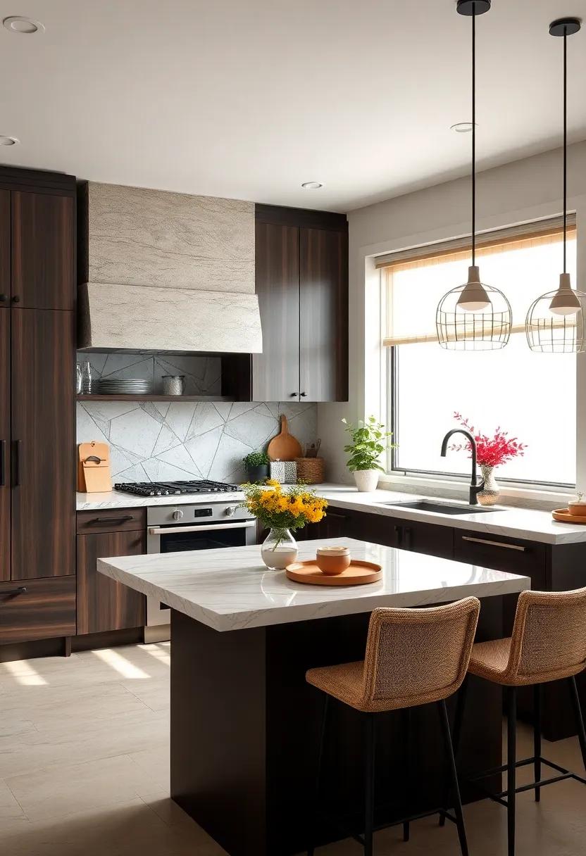 Mixed Materials:​ Explore the trend ‌of blending espresso cabinets with wood or metal ​accents for a dynamic ⁤and textured appearance that captures attention