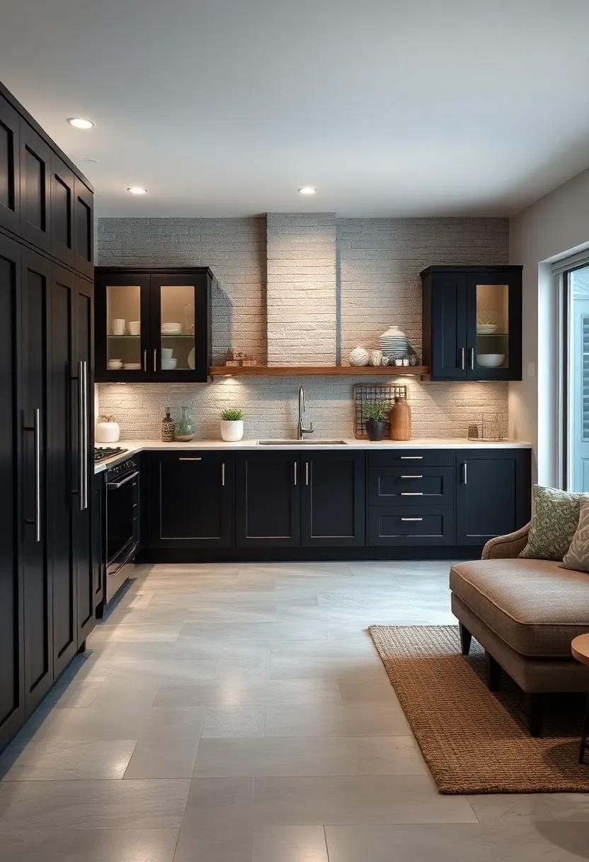 Seaside Retreat: Recreate a soothing coastal ambiance with espresso cabinets complemented ⁢by aqua ‌tones​ and ‌natural textures, perfect‍ for‌ beach-inspired homes