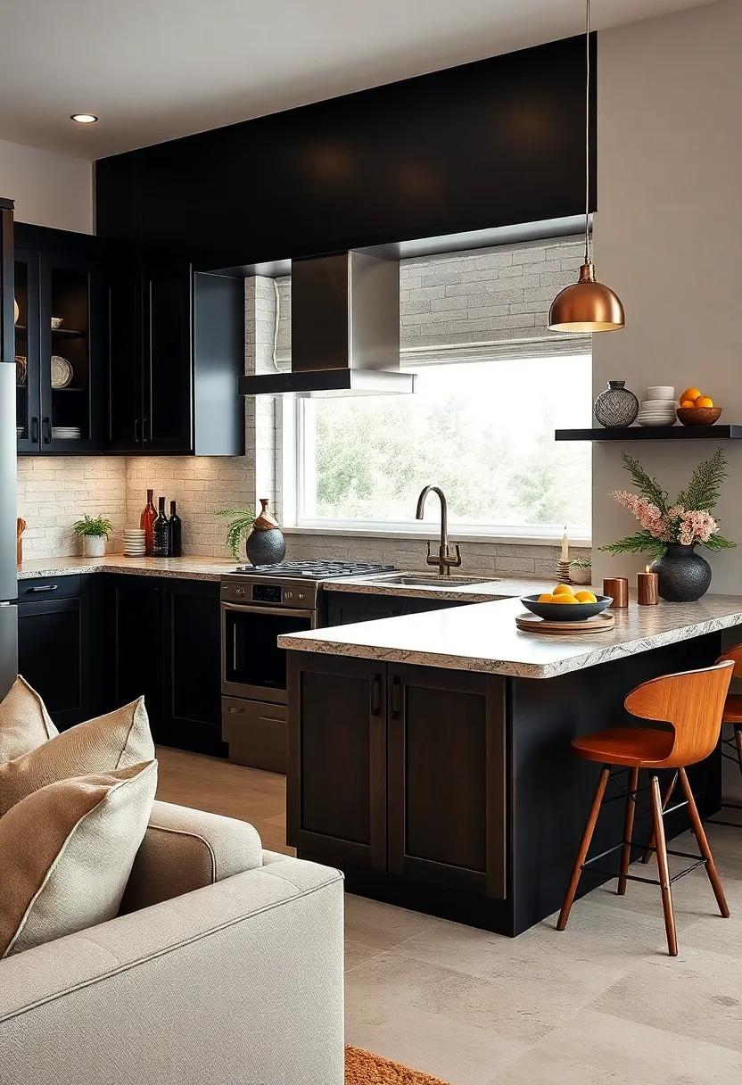 Two-Tone Wonders: Dive into the two-tone trend, using espresso ​cabinets in tandem with lighter hues for a stylishly ⁢modern​ approach ⁢to ⁣kitchen⁤ decor