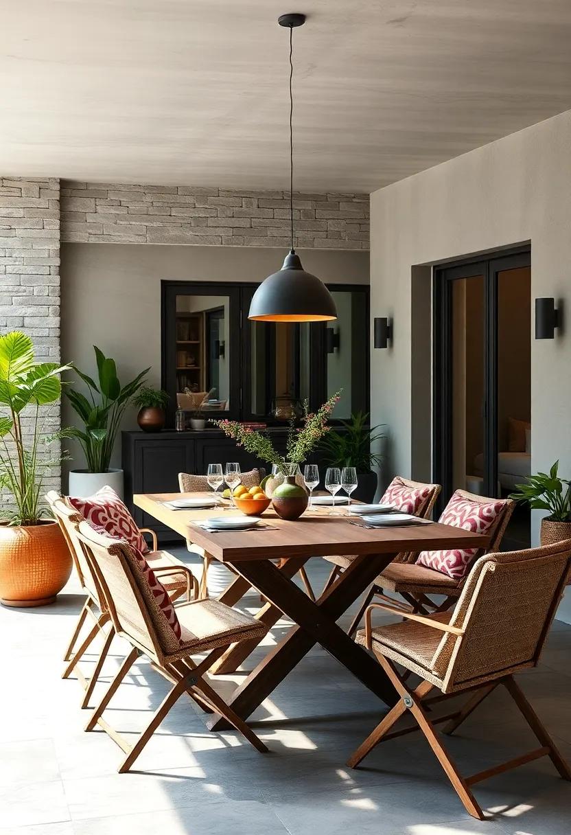 The Outdoor-Folding Dining Table⁢ – Perfect for balconies‌ or patios, this weather-resistant table can easily fold away ⁣to‍ create more space when⁢ it’s not‌ BBQ season