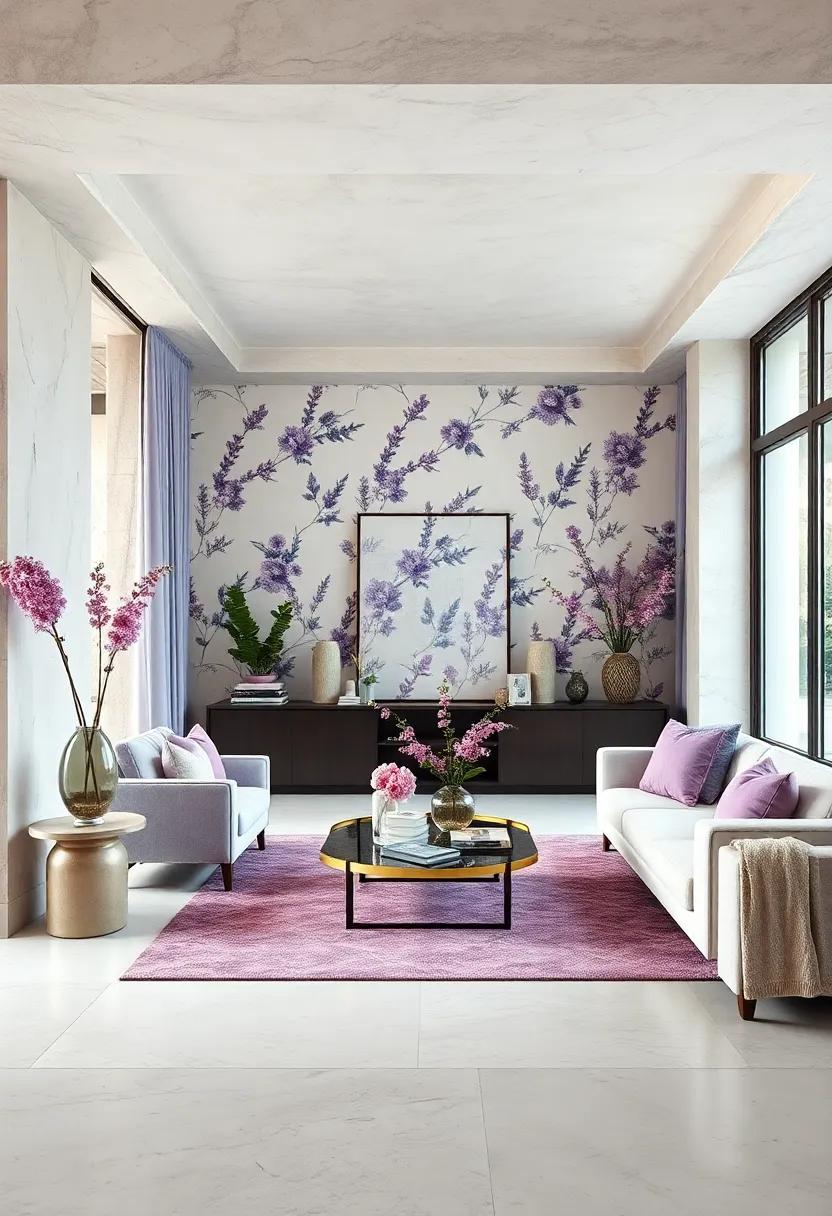 Use Lavender in ‌Floral Arrangements: Fill⁤ vases with fresh lavender and white flowers for an aromatic ⁣centerpiece that brightens any room