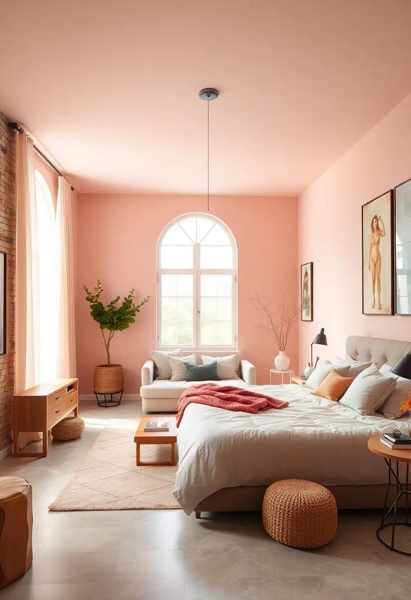 Blush‍ Pink: This soft and delicate hue envelops the room‌ in warmth and affection, encouraging relaxation and sweet dreams