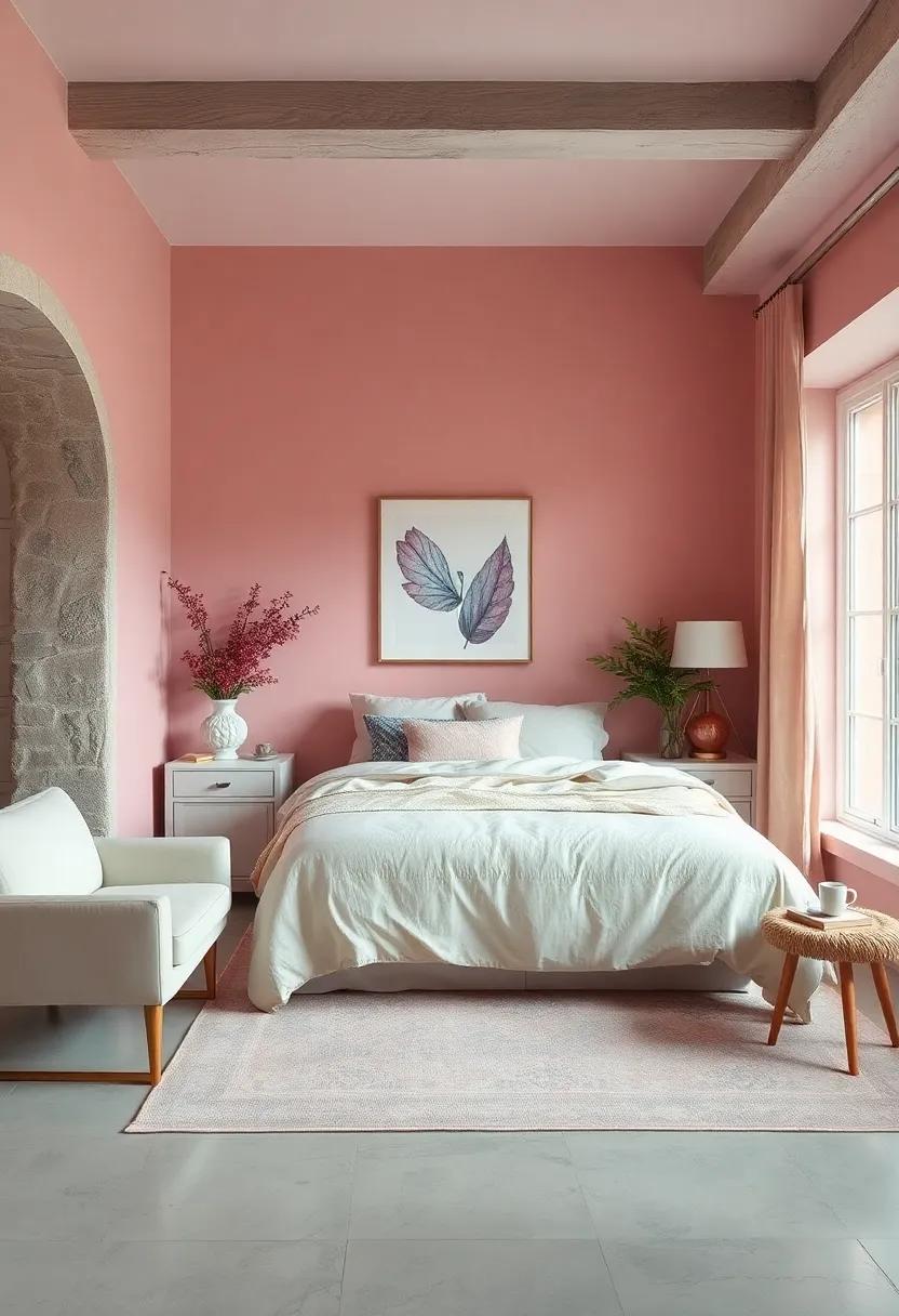 Faded rose: A vintage-inspired hue ‌that whispers ‍charm⁤ and elegance, faded rose ⁢creates a romantic atmosphere perfect for unwinding