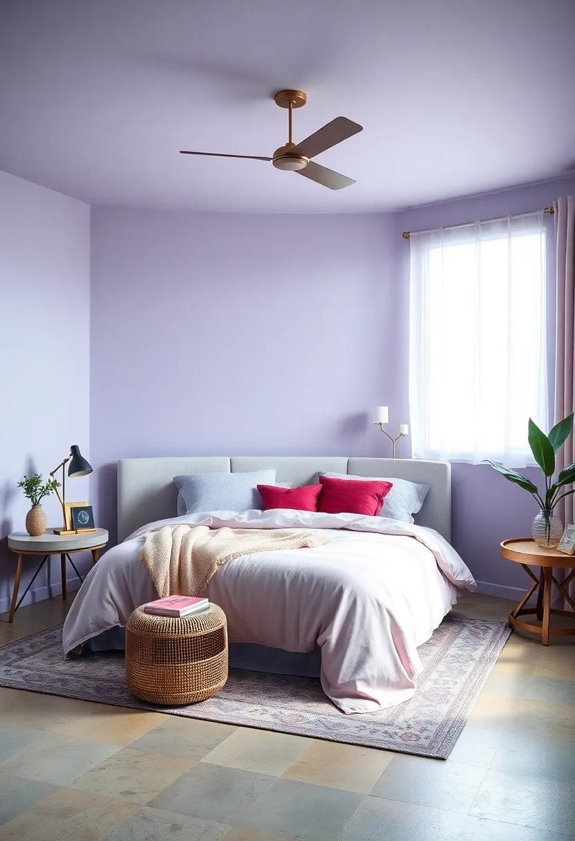 Light Periwinkle: With hints of both blue and lavender, light periwinkle ‌evokes calmness and tranquility, creating a dreamy retreat