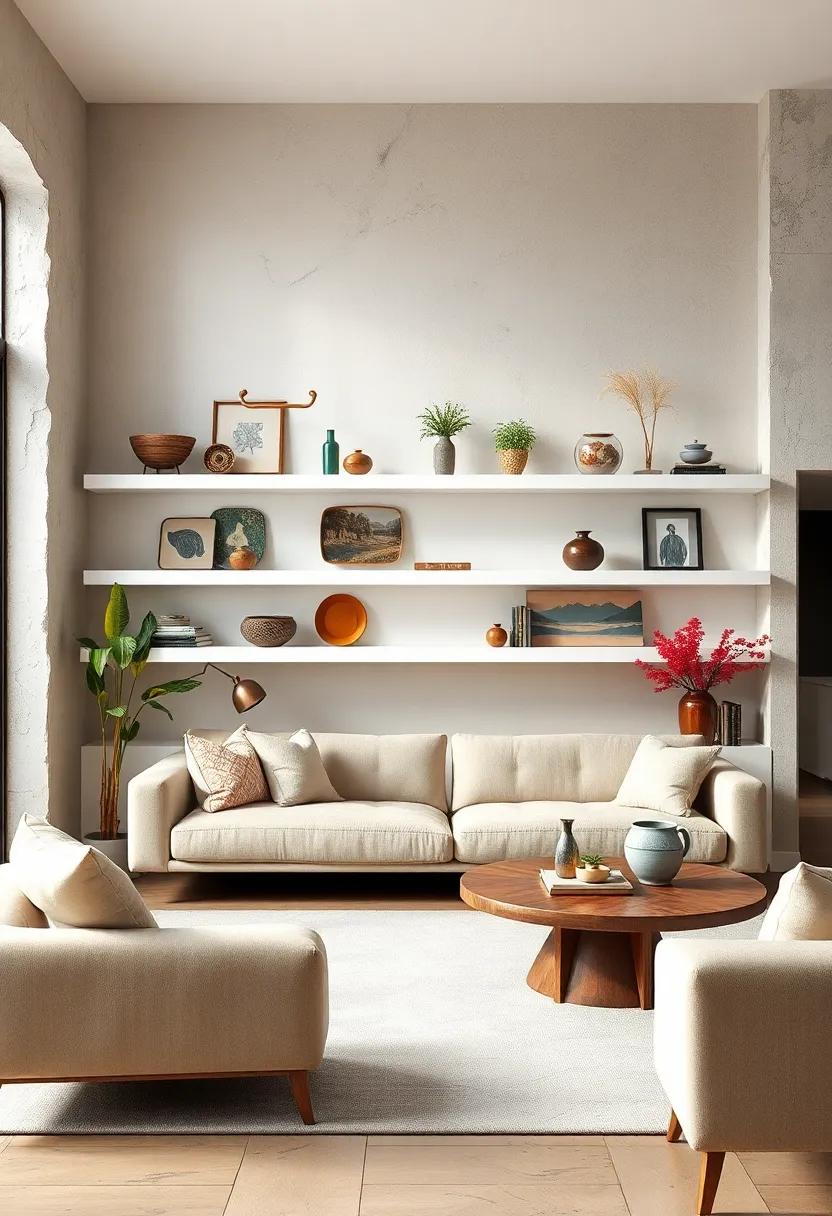 vintage ⁣Finds: Incorporate antique⁤ or ‍vintage items to ⁣add character and charm, seamlessly blending ⁢old ⁢with the ⁤contemporary white⁤ shelves