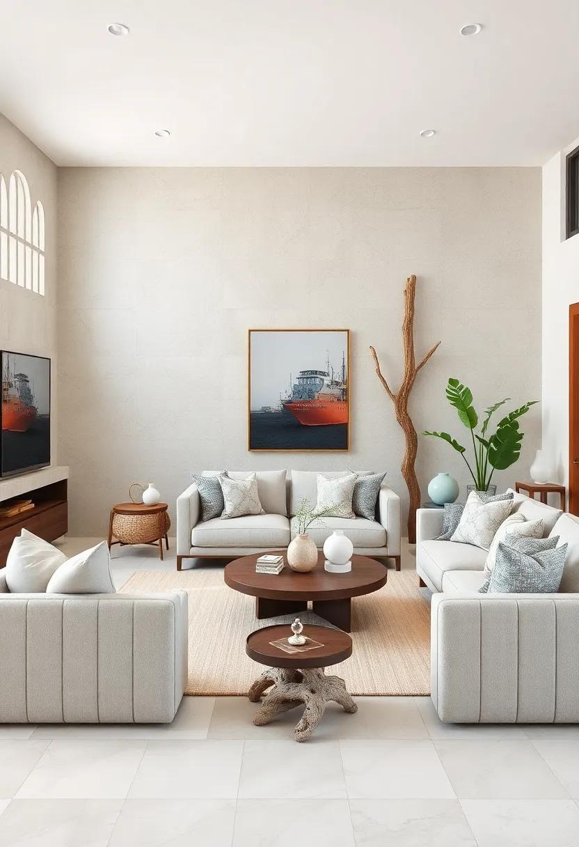 Choose ⁢Driftwood Accents: Integrate driftwood into furniture,wall art,or decorative pieces to ⁤evoke the nature of the‌ shore in a stylish⁤ way