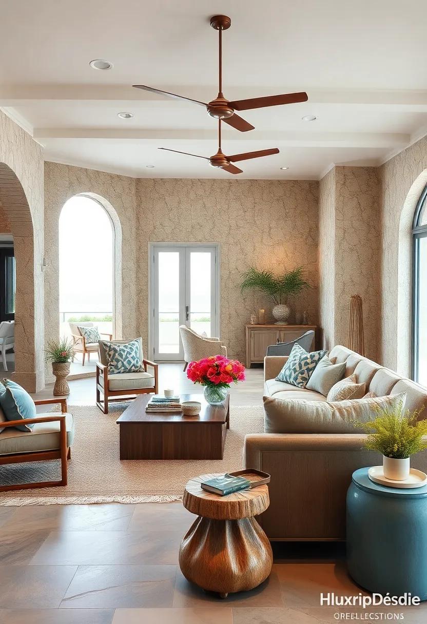 choose Weathered furniture: Select furniture that‍ looks ‌naturally aged or has ‍a reclaimed appeal, capturing‍ the​ essence of coastal living with character and charm