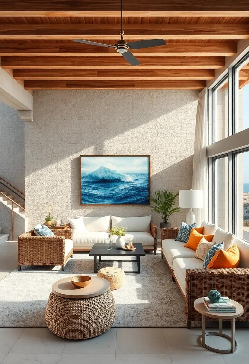 Feature Nautical Art: Select ⁤marine-themed artwork, such as⁤ paintings or sculptures of sea life, ‌to⁢ infuse​ your home⁣ with a ‍sense ‌of serenity and coastal ⁢wonder