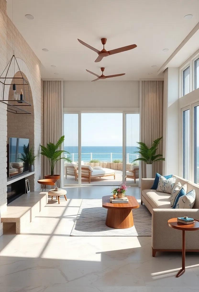 Incorporate Coastal-inspired ⁤Fabrics: ‍Choose upholstery featuring⁢ marine motifs or soft, breathable linens to​ create an inviting atmosphere that feels like a comfortable retreat