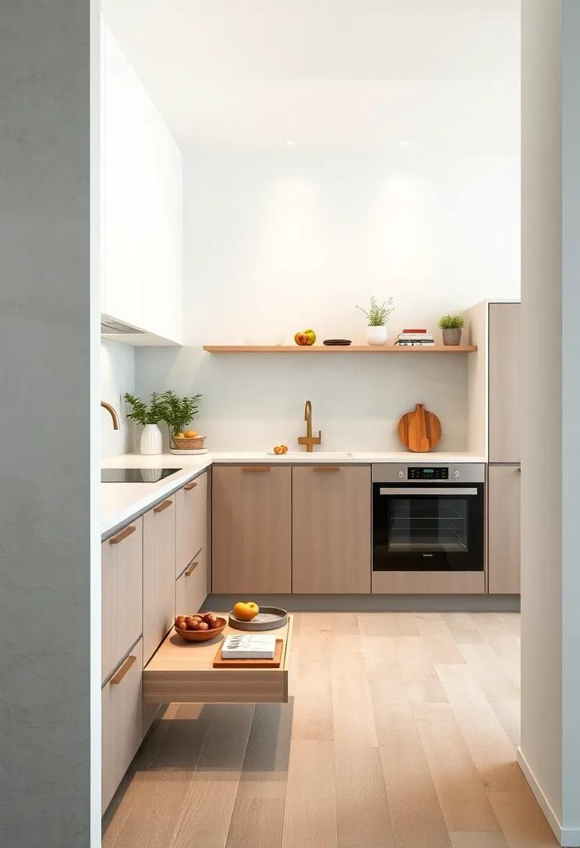 Marvel at ‌the ingenious design elements of ‍a kitchen‌ featuring an ‍under-the-sink ⁤pull-out‍ storage⁤ system, maximizing even ‌the most challenging areas
