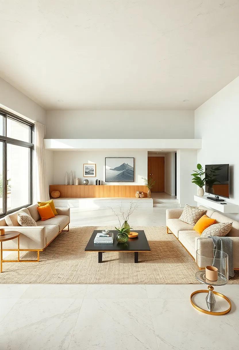 Minimal Art: Feature one or two large art pieces rather ⁣of numerous small decorations, allowing for impactful statements⁢ without overcrowding