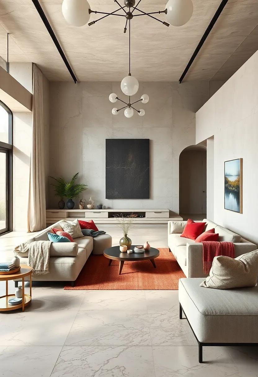 Monochromatic Textiles: Use a ⁤single color family for‌ cushions‌ and throws to⁢ create harmony, avoiding visual chaos