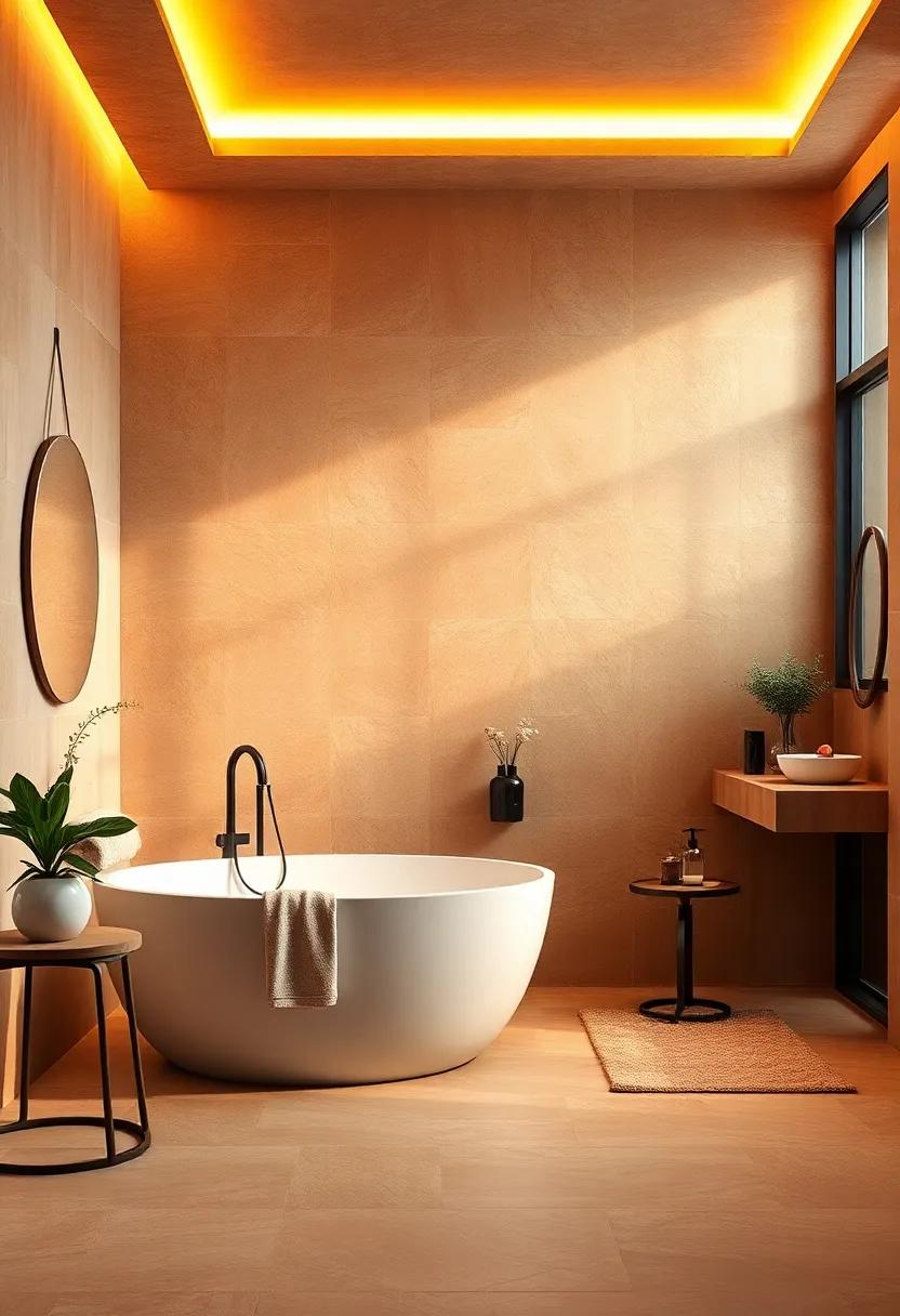 Warm ⁣Amber glow: Discover how amber-toned⁣ stone tiles can create a warm and inviting atmosphere, perfect for cozy‌ mornings and relaxing ‍evenings