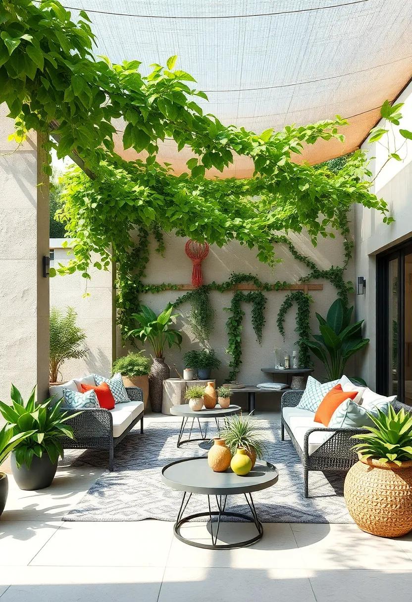 Chayote: A quirky choice for the adventurous gardener, this edible vine offers unique green fruits and lush ​leaves, making it perfect for ‌creating shade with a twist