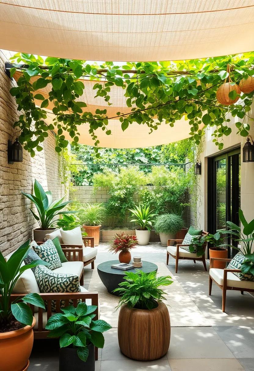 Kiwi Vine: Not only does ‌this⁤ hardy plant provide a leafy canopy, but you might also enjoy ​homegrown kiwis, combining practicality⁢ with beauty