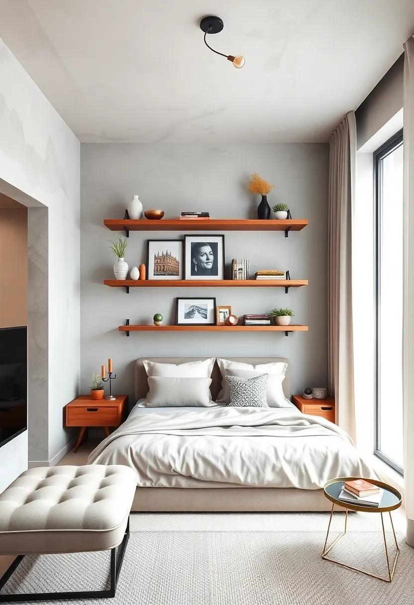 Embrace ‍Vertical Space: Install floating ⁣shelves to showcase decor⁤ and maximize storage without‌ sacrificing floor space