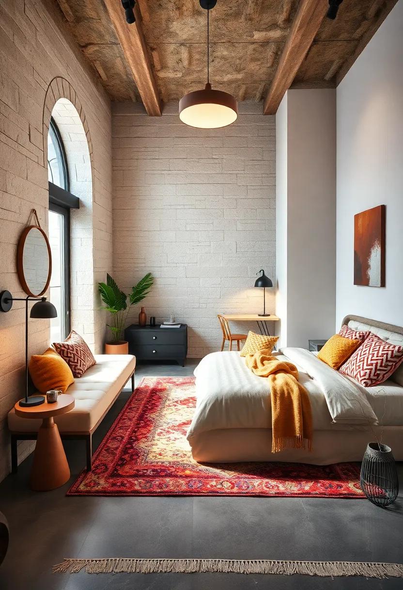 Incorporate a Statement Rug: ‍Select a vibrant or textured area ⁢rug to anchor the space‌ and⁢ provide a⁢ cozy ⁣underfoot experience