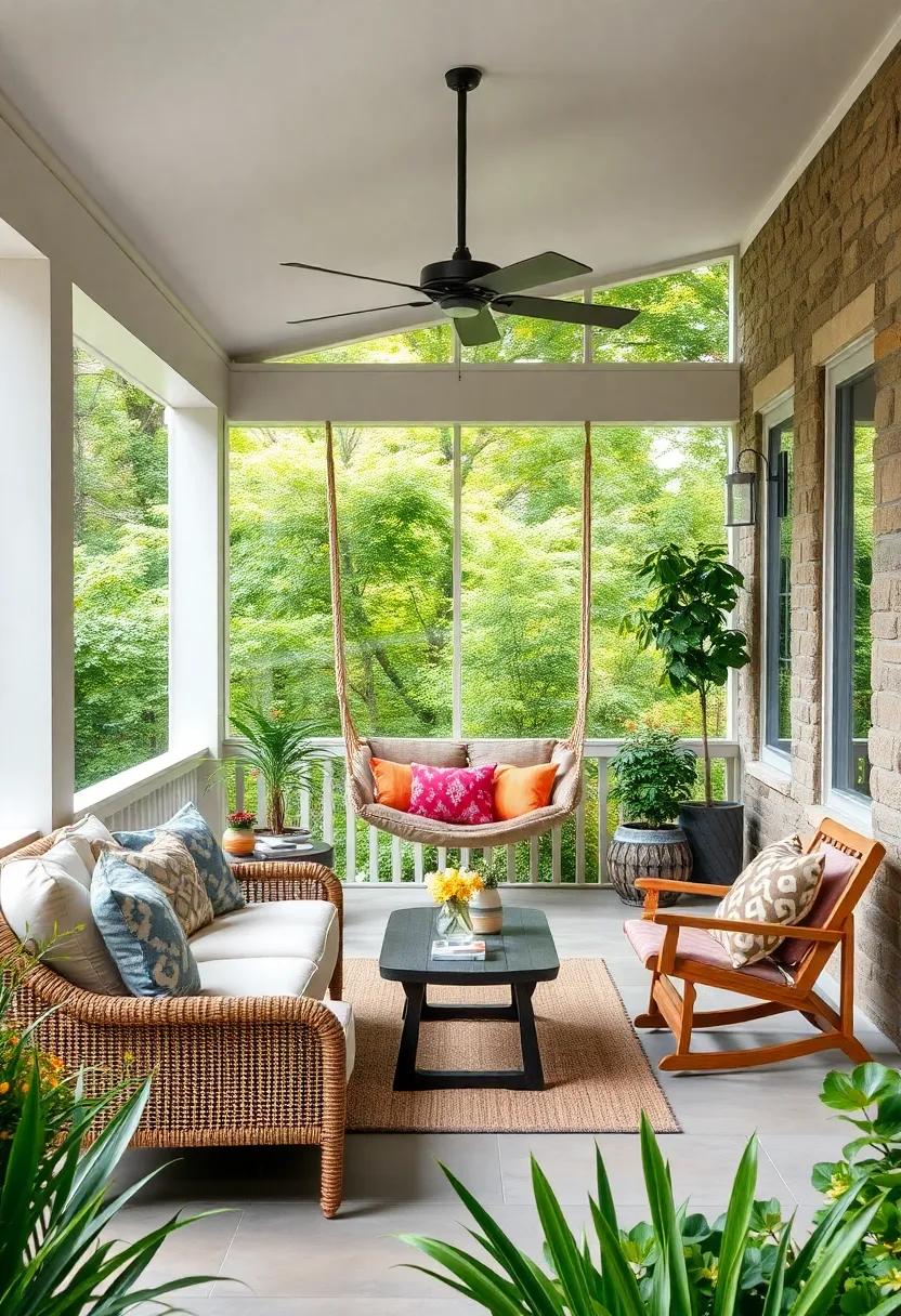 Hammock Swing:​ Hang a stylish foldable hammock or swing ⁤chair that can⁤ be easily stowed ⁢away, providing a ‌fun spot to relax without occupying permanent ‌space