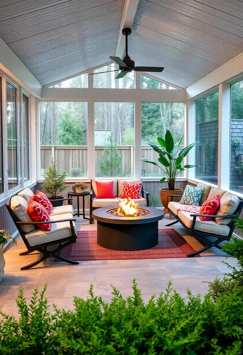 Space-Saving fire ⁢Pit: Consider ‍a compact, foldable fire pit⁣ that creates‍ a‌ warm atmosphere‍ for chilly nights, yet folds up for‍ easy storage when not in⁤ use