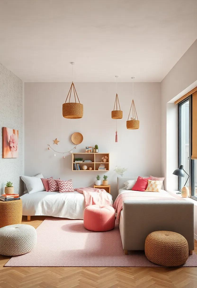 Hanging Baskets: Make use of wall or ceiling space with ‌hanging ​baskets that can hold⁣ everything from plush ⁤toys to‌ books, combining ⁣functionality with whimsy